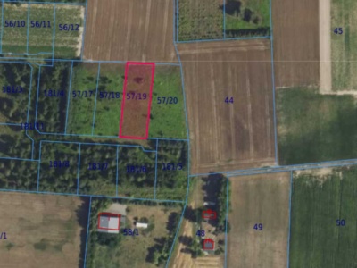 Działka | Cholewy dz. 57/19 | 0,1979 ha