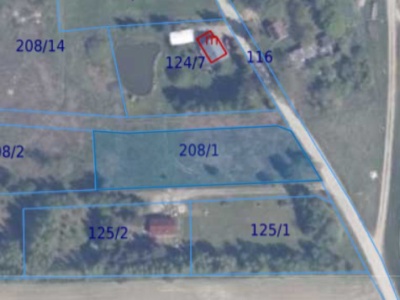 Działka | Lisewiec dz. 208/1 |  0,3001
