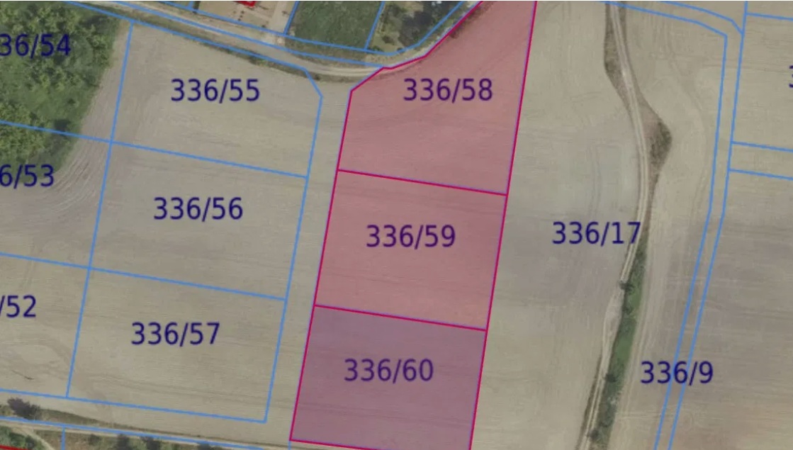 Grabowno Wielkie dz. 336/58, 336/59, 336/61