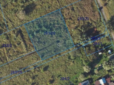 Działka | Wiślinka dz. 283/20 | 0,3100 ha