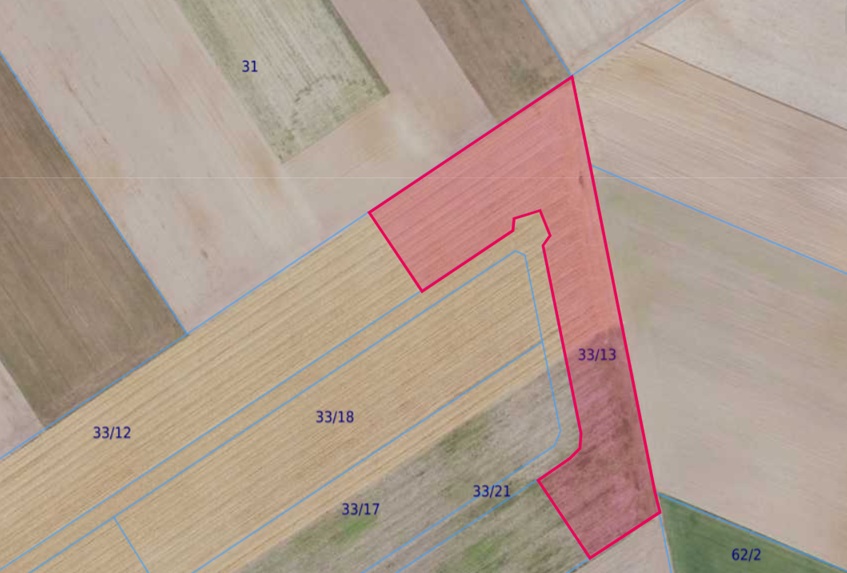 Działka | Biskupice dz. 33/13 |  1,2759 ha