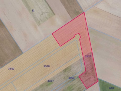 Działka | Biskupice dz. 33/13 |  1,2759 ha