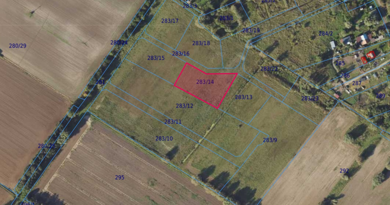 Działka | Wiślinka dz. 283/14 | 0,3004 ha