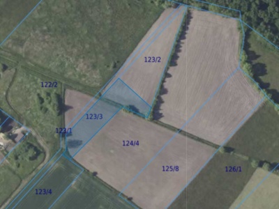 Działka| Dębina dz 123/3 | 0,3257 ha