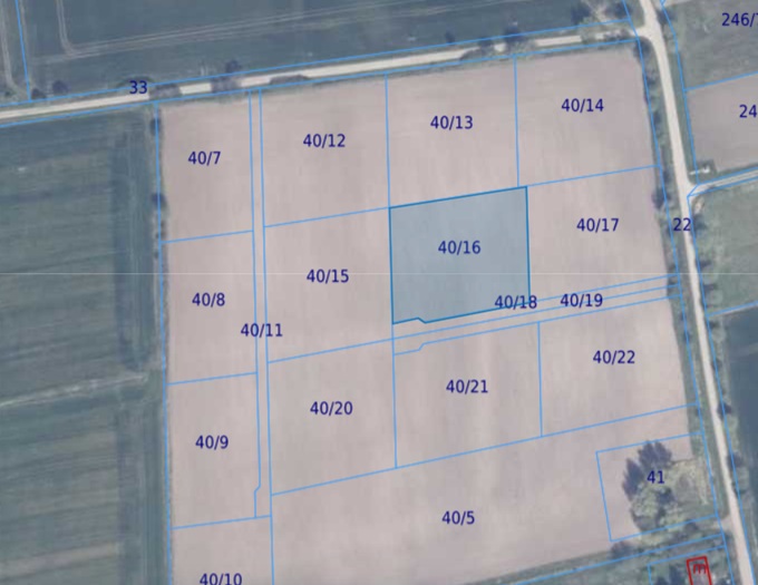 Działka | Bronowo dz 40/16 |   0,3652 ha