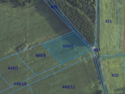 Działka| Grędzina dz 449/9 | 0,3000 ha