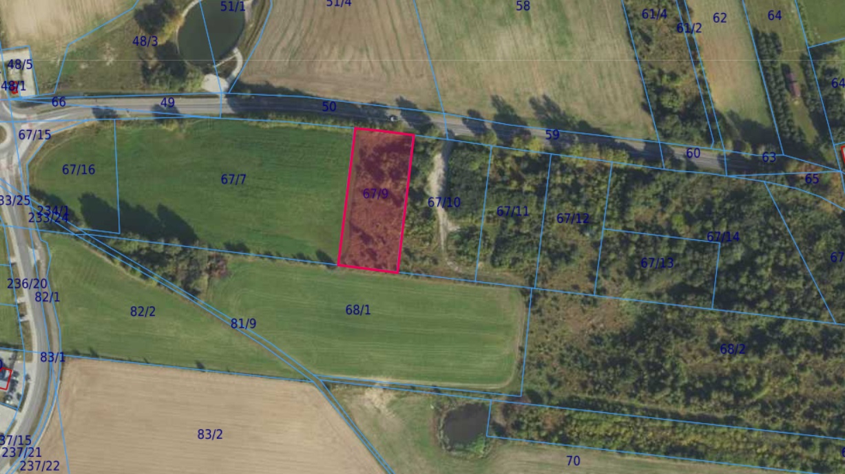 Działka | Dębogórze dz. 67/9 | 0,3095 ha