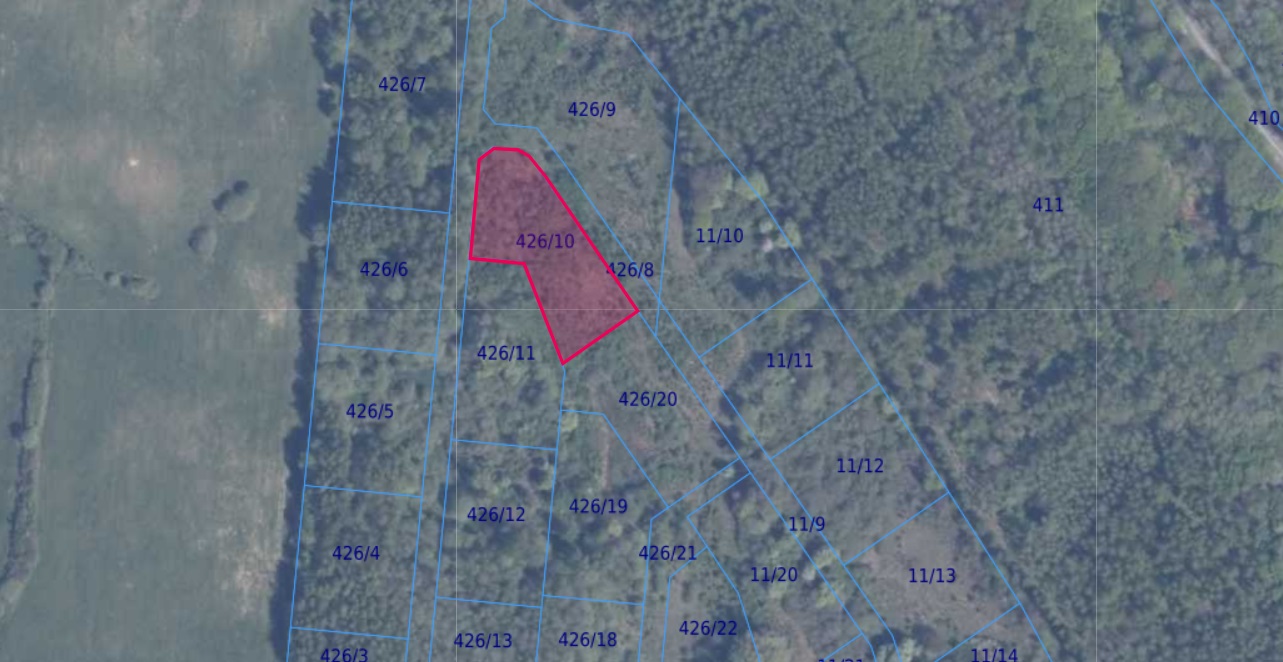 Działka | Pręgowo Górne dz. 426/10 | 0,3020 ha