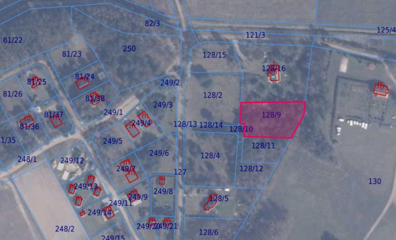 Działka | Odargowo dz. 128/9 | 0,2250 ha