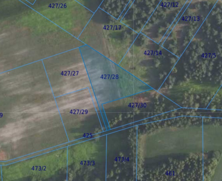 Działka| Grędzina dz 427/28 | 0,3923 ha