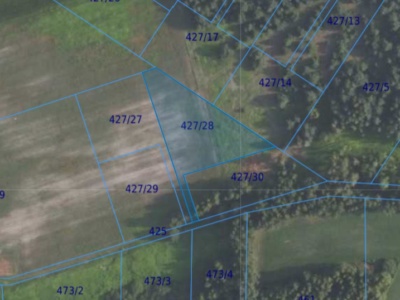 Działka| Grędzina dz 427/28 | 0,3923 ha