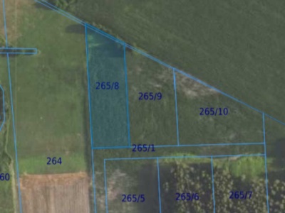 Działka| Grędzina dz 265/8 | 0,3240 ha
