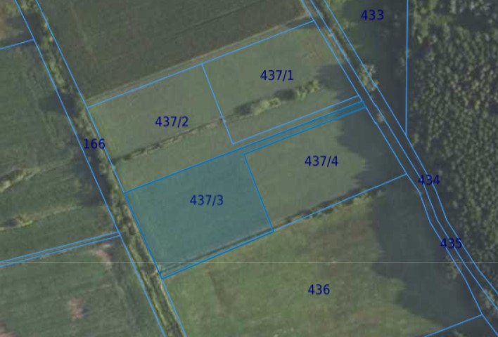 Działka| Grędzina dz 437/3 | 0,4408 ha
