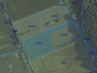 Działka| Grędzina dz 437/3 | 0,4408 ha