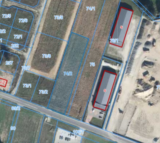 Działka| Główna dz 74/2 | 0,3 016 ha