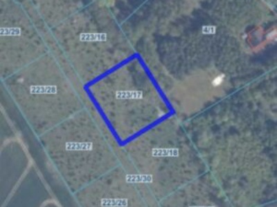 Działka | Warcz dz. 223/17 | 0,3307 ha
