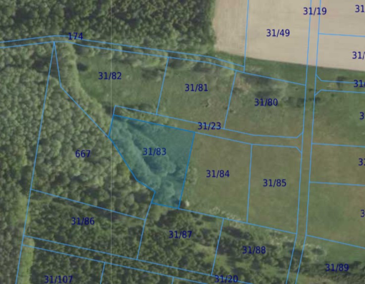 Działka| Grabowno Wielkie dz 31/83 | 0,3522 ha