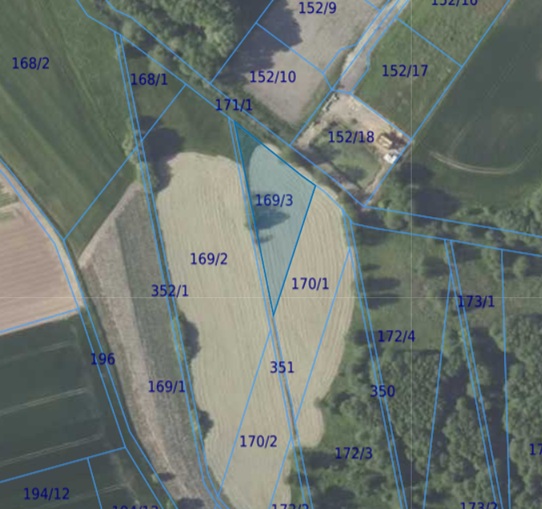 Działka | Dobra dz 169/3 | 0,1845 ha