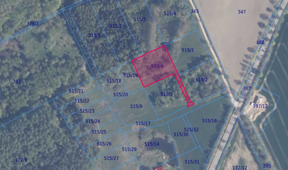 Działka | Mierzeszyn dz. 519/4 | 0,3427 ha