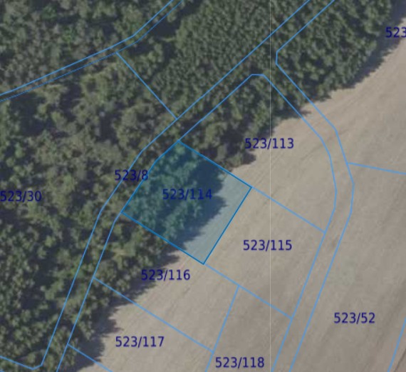 Działka | Miłoszyce dz. 523/114 | 0,3000 ha