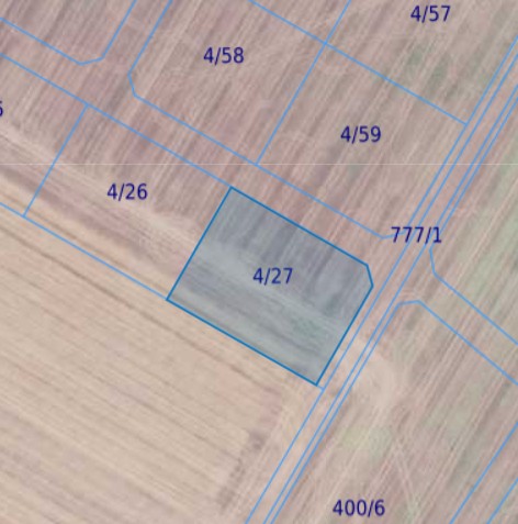 Działka | Miłocice dz. 4/27 |  0,3310 ha