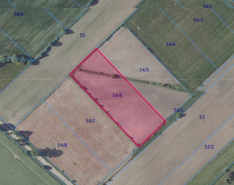 Działka| Brzezinki dz 54/6 | 1,0709 ha