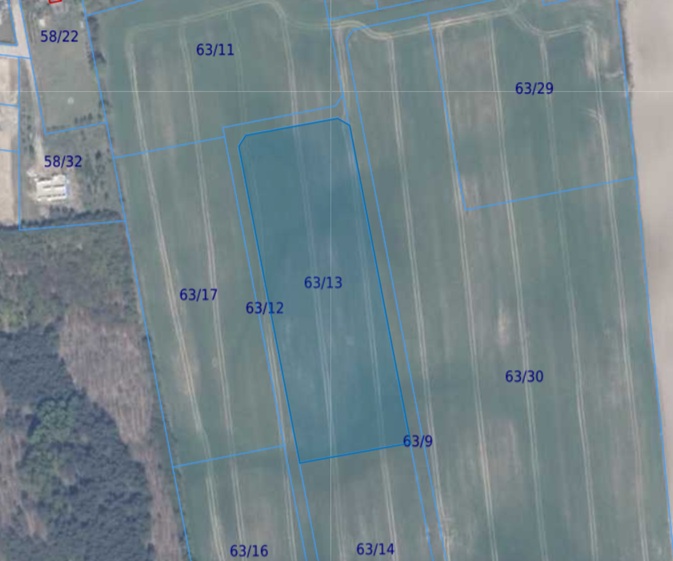Działka | Ełganowo dz 63/13 | 1,0481 ha
