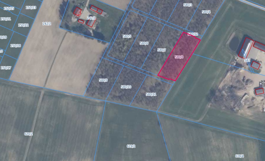 Działka | Kielno dz. 580/8 | 0,3007 ha