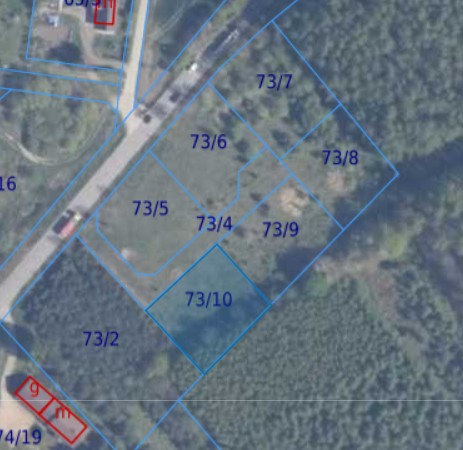 Działka | Miłowo dz. 73/10 | 0,1468 ha