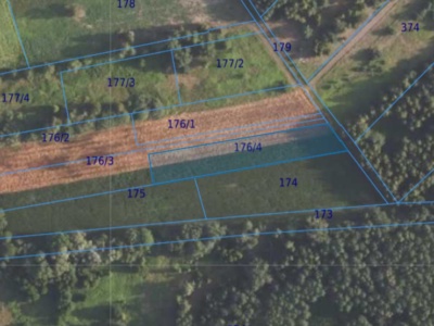 Działka| Grędzina dz 176/4 | 0,3010 ha