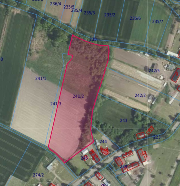 Działka| Brzezie dz 241/2 |  1,5064 ha