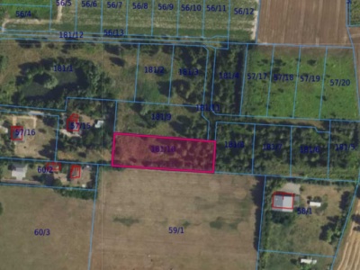 Działka| Cholewy dz 181/10 | 0,3296 ha