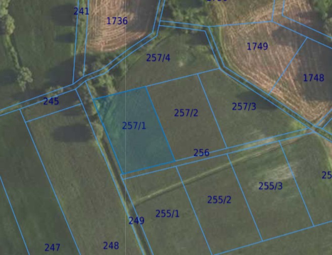 Działka| Grędzina dz 257/1 | 0,3001 ha