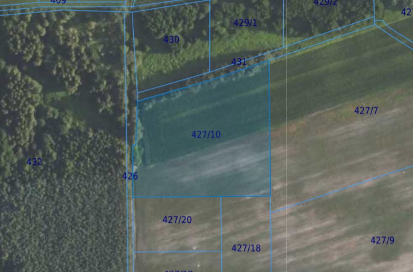 Działka| Grędzina dz 427/10 | 1,1255 ha