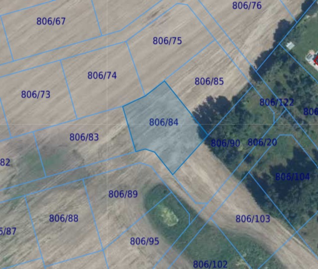 Działka| Gościno dz 806/84 | 0,3078 ha