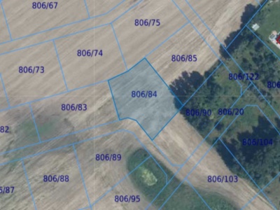 Działka| Gościno dz 806/84 | 0,3078 ha