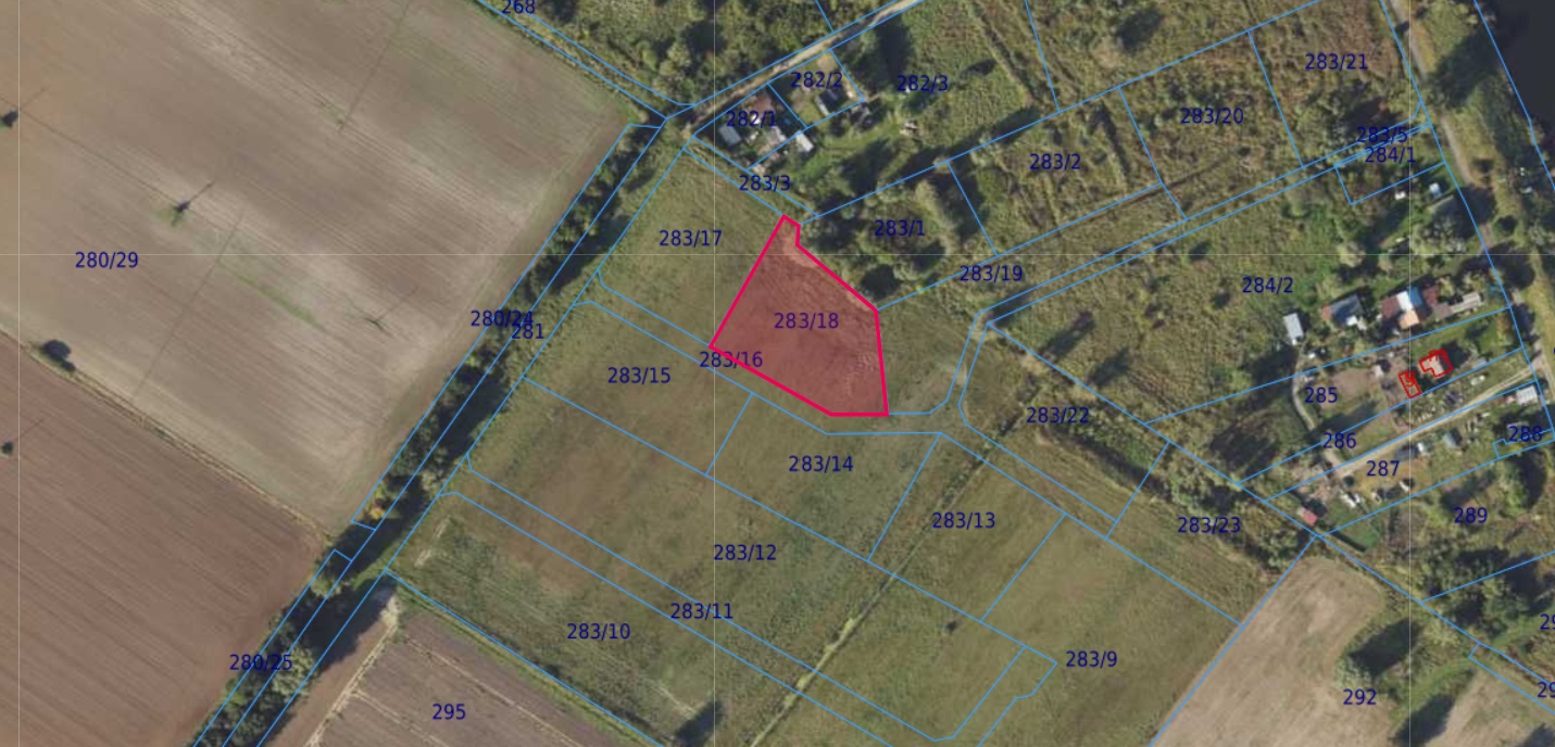Działka | Wiślinka dz. 283/18 | 0,3003 ha