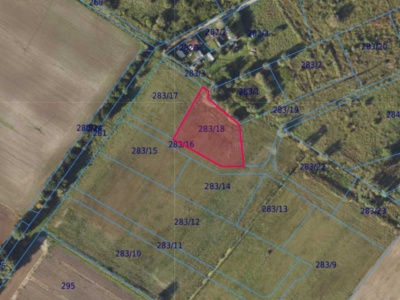Działka | Wiślinka dz. 283/18 | 0,3003 ha