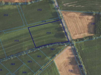 Działka| Grędzina dz 27/3 | 1,0042 ha