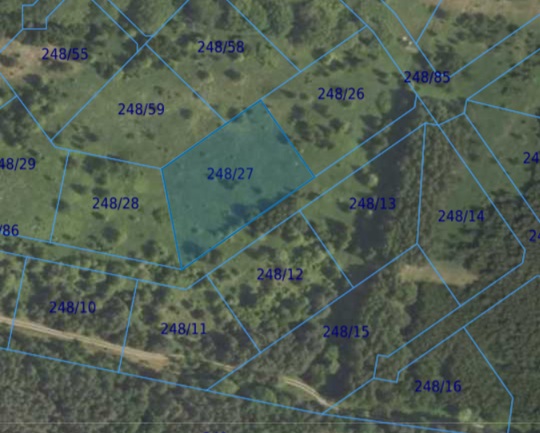 Działka| Dąbrowa dz 248/27 | 0,3744 ha