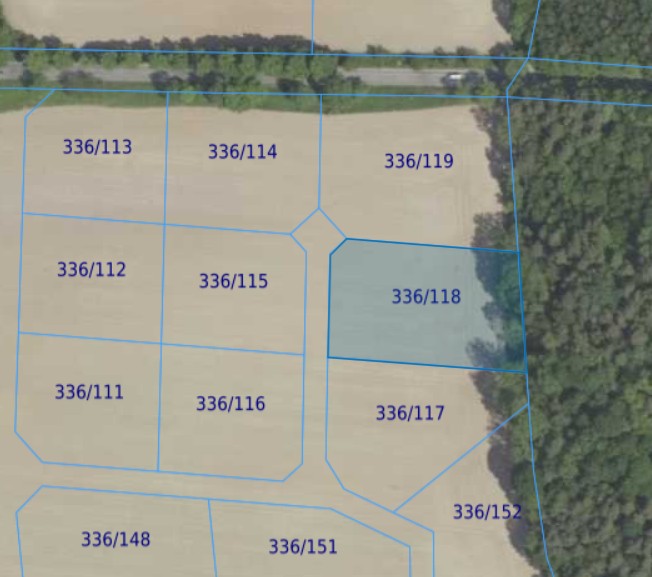 Działka| Grabowno Wielkie dz 336/118 | 0,4124 ha