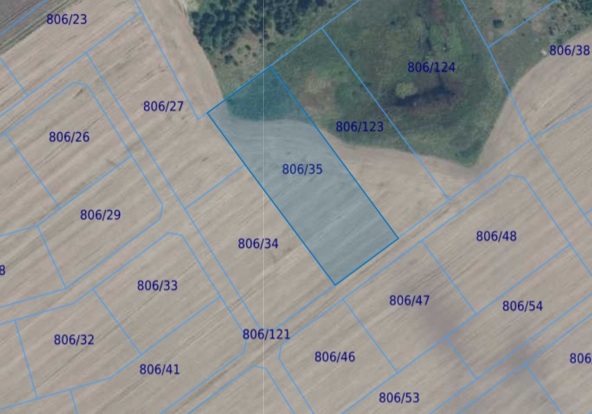 Działka| Gościno dz 806/35 | 0,6322 ha