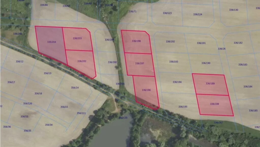 Grabowno Wielkie dz. 336/188, 336/189, 336/196, 336/197, 336/198, 336/202, 336/203, 336/204