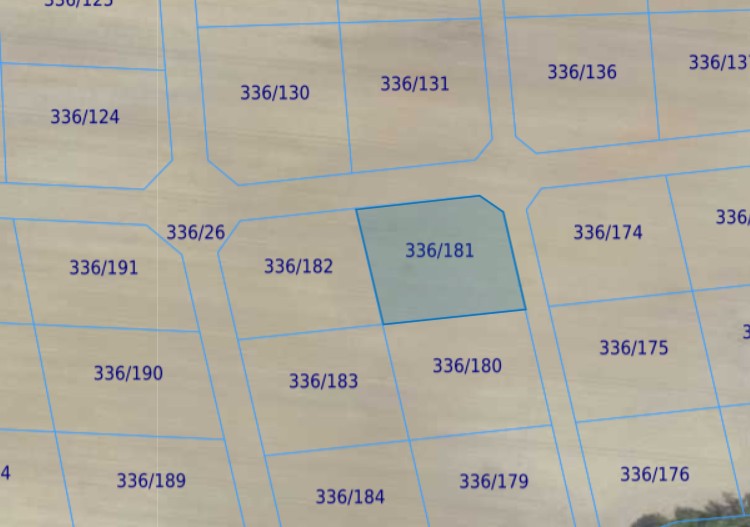 Działka| Grabowno Wielkie dz 336/181 | 0,3004 ha