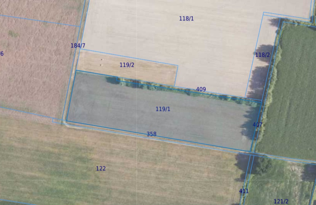 Działka| Kaszyce Wielkie dz 119/1 | 1,87 ha