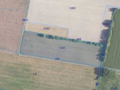 Działka| Kaszyce Wielkie dz 119/1 | 1,87 ha