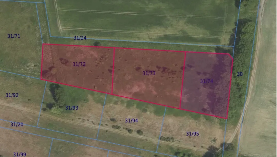 Grabowno Wielkie dz. 31/72, 31/73, 31/74