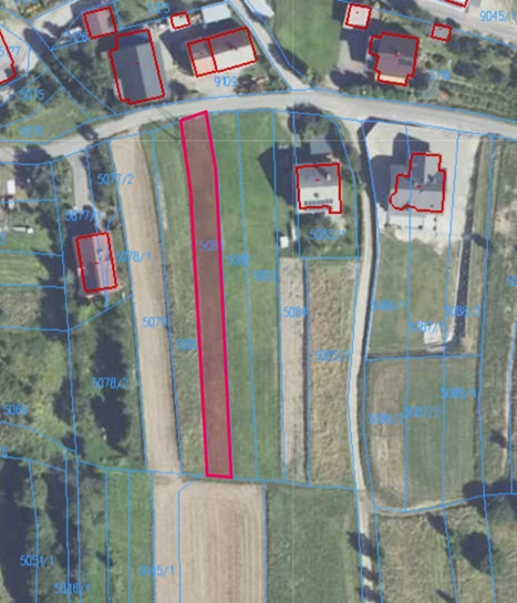 Działka | Bieńkówka dz. 5081 | 0,0493 ha