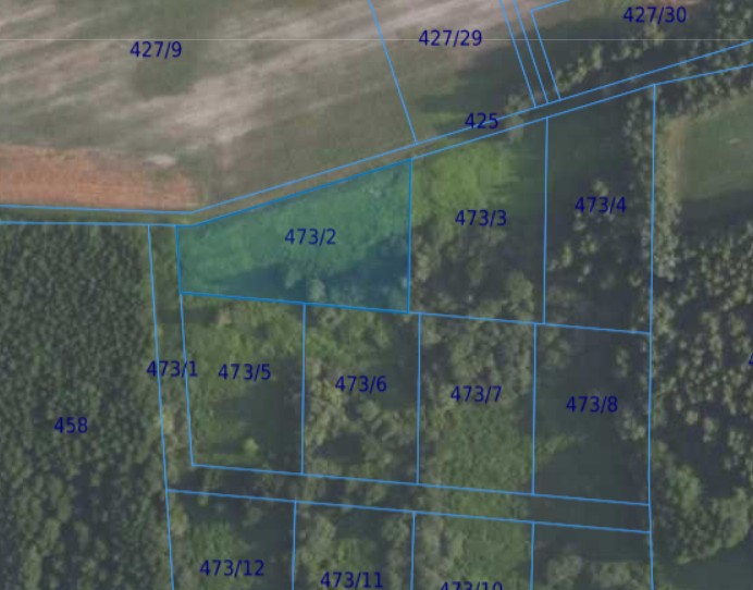 Działka| Grędzina dz 473/2 | 0,3756 ha