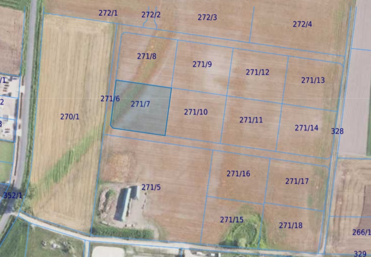 Działka| Brzyków dz 271/7 | 0,3011 ha